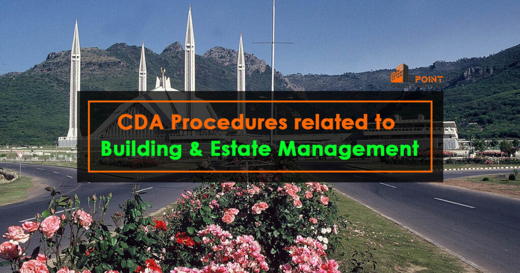 CDA Procedures related to Building & Estate Management