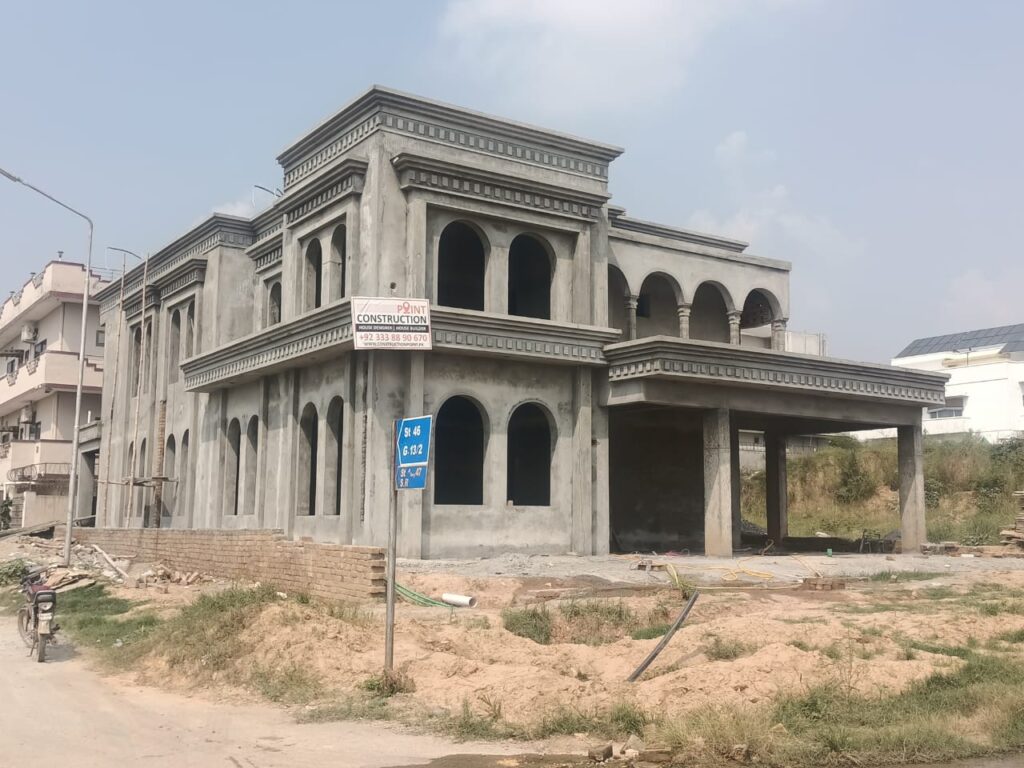 1 Kanal Classical House House Construction in G13 Islamabad